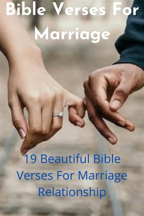 19 Amazing Bible Verses For Marriage Relationship - Faith Victorious