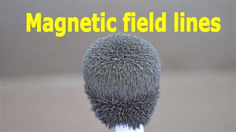 Magnetic Field Lines With Iron Filings - YouTube