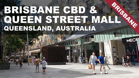 Brisbane CBD & Queen Street Mall, Queensland, Australia - YouTube