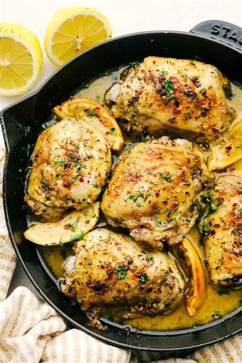 Easy Greek Lemon Chicken - Yummy Recipe