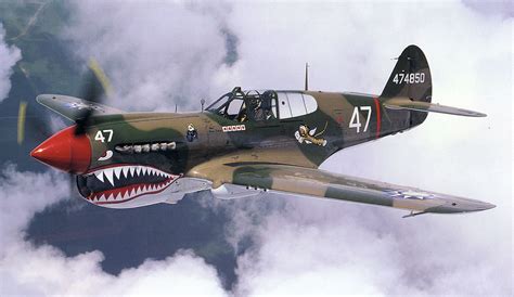 P-40 Warhawk of the AVG Flying Tigers / Panda Squadron. : r/Warthunder