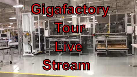 Tesla Gigafactory Factory Tour! LIVE 2016 Full Complete Tour - YouTube