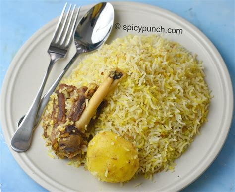 Kolkata mutton biryani recipe - how to make kolkata mutton biryani