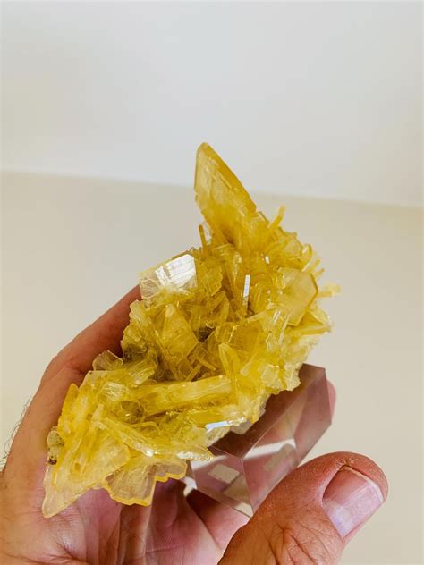 Baryte Crystals on matrix - 10×7.3×4 cm - 210 g - Catawiki