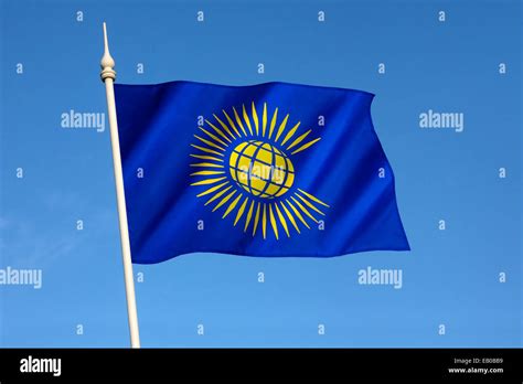 Flag of the Commonwealth of Nations - adopted in November 2013 Stock ...