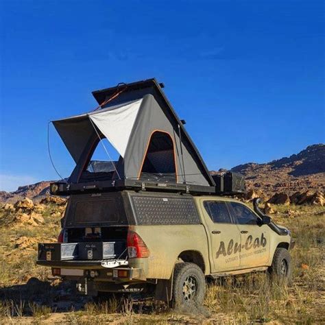 Camping Waterproof Tent Box Rooftop Aluminum Hard Shell Roof Top Tent ...