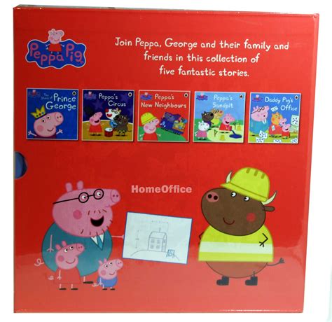 Peppa Pig New Neighbours Story Collection - 5 Book Collection Set | eBay