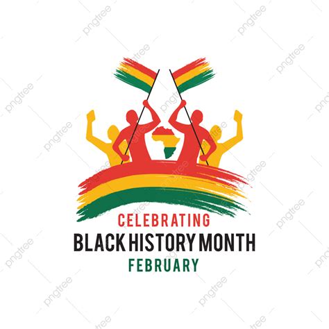 Black History Month Vector Hd PNG Images, Black History Month, Month ...