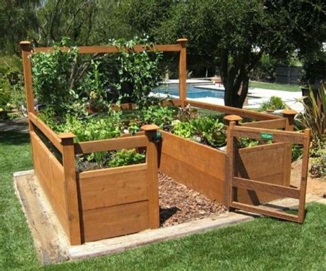 DIY Raised and Enclosed Garden Bed - The garden! | Садовые грядки ...