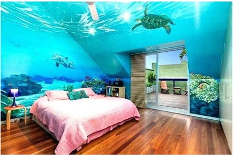 Aquarium Paint Job | Sea bedrooms, Mermaid themed bedroom, Ocean themed ...