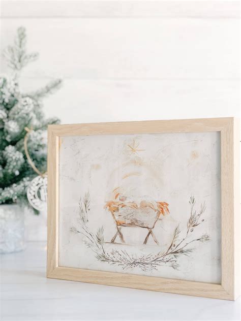 Away In a Manger - Print | Catholic Home Decor | House of Joppa