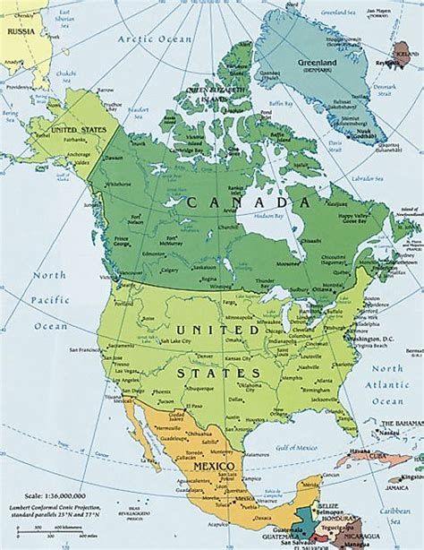 Landforms of North America, Mountain Ranges of North America, United ...