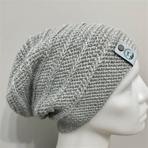 Hand Crocheted Shiplap Slouch Hat | Inspire Uplift