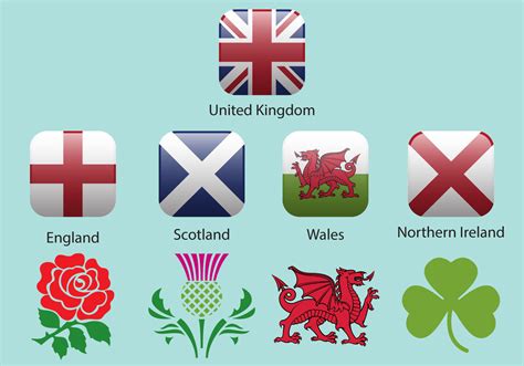 Great Britain Europe Country Symbol Emblem Clipart Digital Download ...