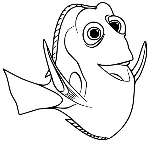 Finding Nemo Coloring Pages Printable for Free Download