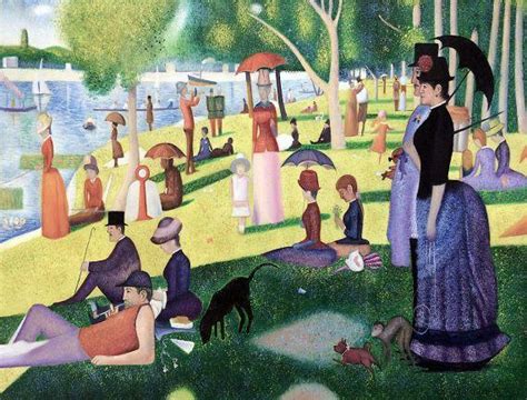 Georges Seurat, Sunday Afternoon on the Island of La Grande Jatte ...