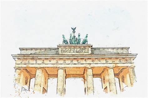 Brandenburg Gate in Berlin, Germany