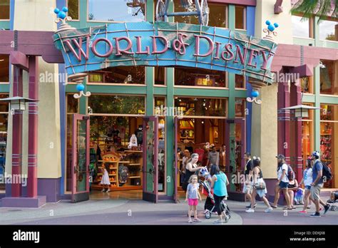 World of Disney Store, Disneyland Downtown, Anaheim, California Stock ...