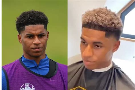 Marcus Rashford breaks internet with dramatic hair colour ...