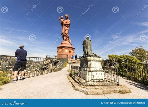 Le Puy-en-Velay, France editorial stock image. Image of blue - 138148669