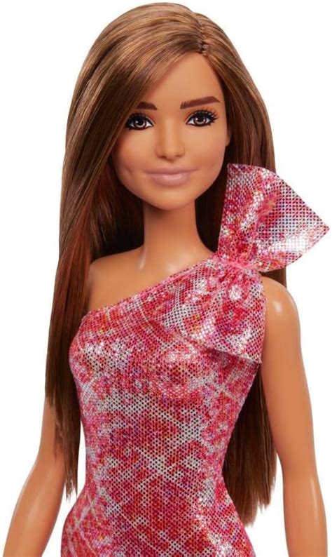 Barbie Doll - Glitter Dress Pink - TOP SPOT