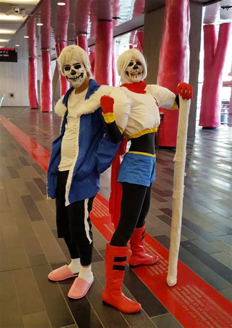 Otakuthon 2016 - Papyrus and Sans Cosplays by Cassandrina on DeviantArt