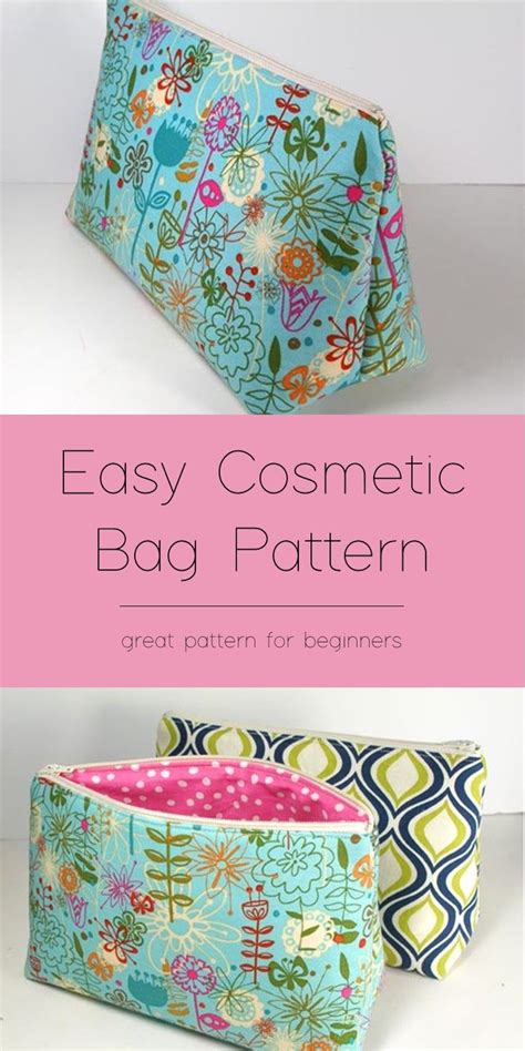 Free Sewing Pattern For Hanging Toiletry Bag Printable - ERTQNIF