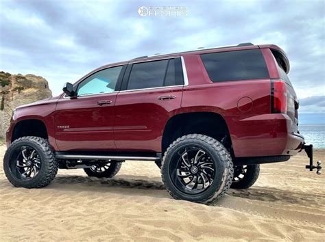 4 2019 Tahoe Chevrolet Pro Comp Suspension Lift 6in Hostile Demon Black ...