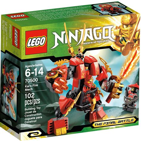 Review : Set 70500 Kai's Fire Mech | Brickset