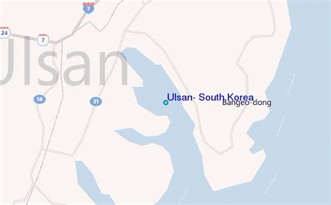 Ulsan, South Korea Tide Station Location Guide