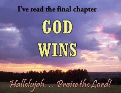 Gods411 : God Always Wins