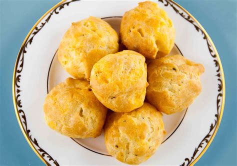 Cheddar Cheese Puffs (Gourgères) Recipe