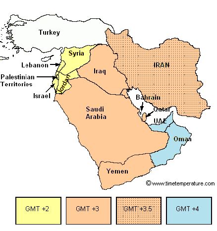 Jordan Time Zone - Jordan Current Time