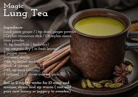 The magical lung detox tea: Learn about health benefits that healing ...