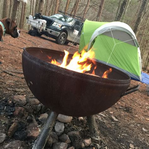 Taking a Fire Pit Camping - Custom Steel Backyard Fire Pits - Made By ...