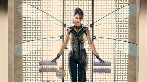 Evangeline Lilly in Wasp Suit by KustomKomiks | Evangeline lilly ...