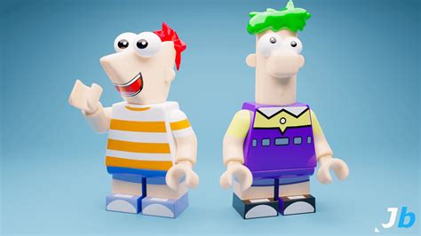 I made a custom lego Phineas and Ferb : r/lego