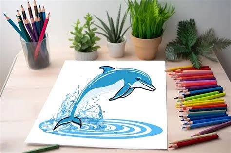 How To Draw A Dolphin Step By Step Realistic