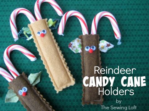 Reindeer Candy Cane Holders | Natal