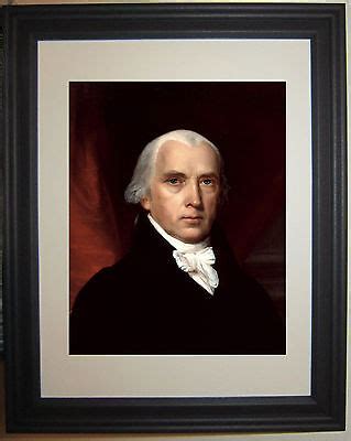 President James Madison Founding Father Framed Photo Portrait Picture ...