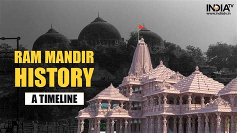 Ram Mandir History: A timeline of devotion, controversy, and resolute ...