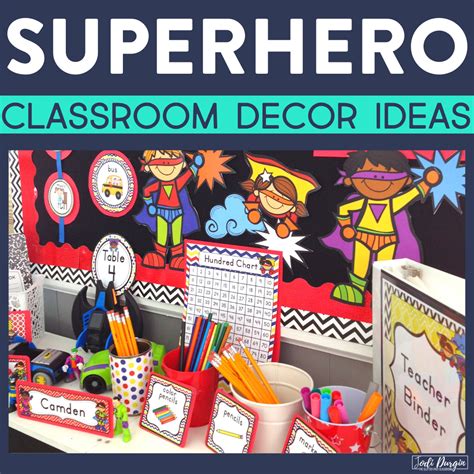 Superheroes Classroom Theme Ideas for Elementary Teachers in 2025 ...