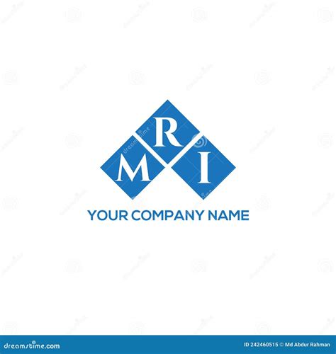 MRI Letter Logo Design on White Background. MRI Creative Initials ...