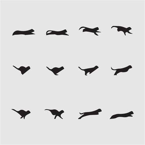 Cat Run cycle animation sequence 26547846 Vector Art at Vecteezy