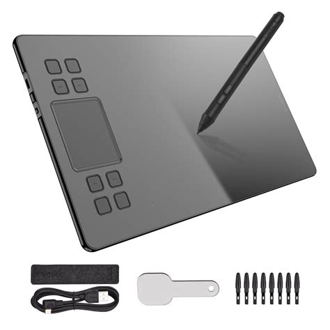 VEIKK A50 Graphics Drawing Tablet, 10 x 6in Graphics Tablet /8 Express ...