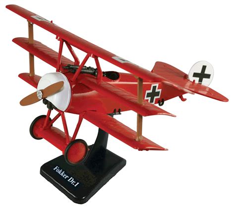 Buy New Ray German Fokker DR.1 Classic Model Kit: The Red Baron German ...