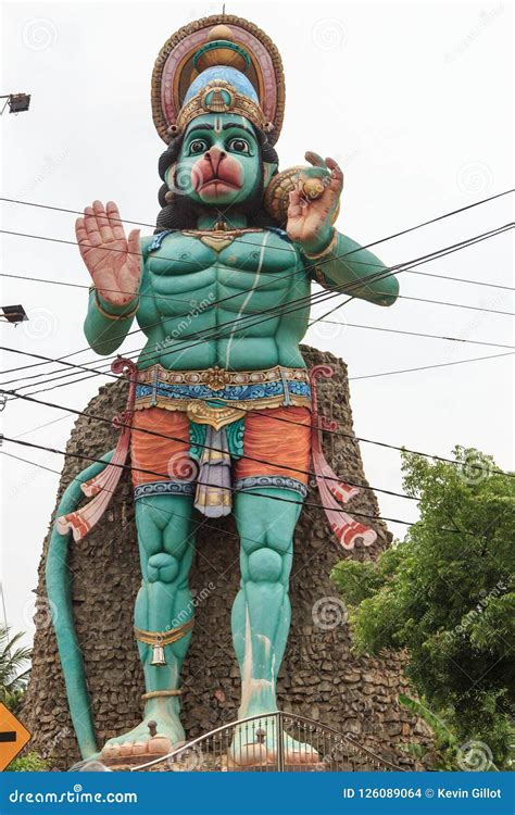 Maruthanamadam Anjaneyar Temple And The Hindu Monkey God Lord Hanuman ...