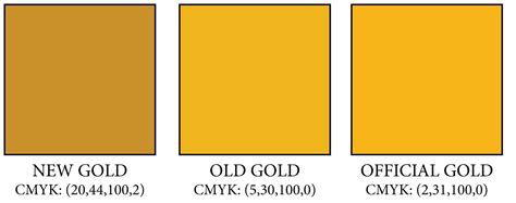 √ Metallic Gold Color Code Cmyk