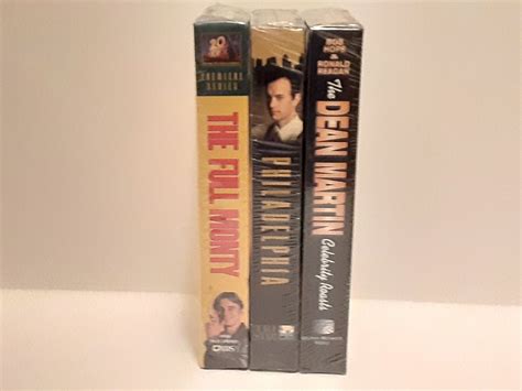 Vintage Factory Sealed VHS Movies: the Full Monty Premiere Series ...