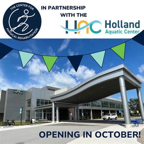 Holland Aquatic Center Partners with The Center for Physical ...